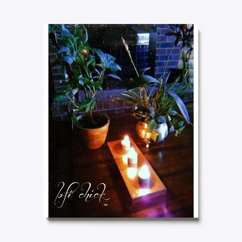 Lofi Chick Canvas Print™